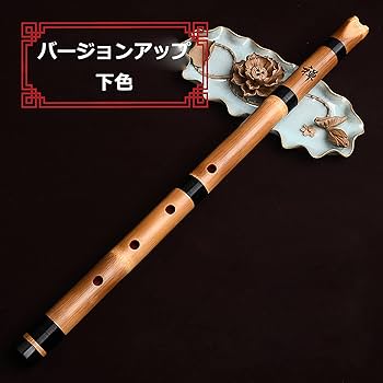 Amazon | Jinchuan 尺八 初心者向け 1尺8寸 真竹 桂竹 練習用